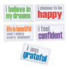 Inspired Minds Confidence Magnets, 5 Count, PK2 52356M